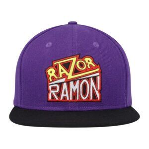 Chalk Line Razor Ramon / Scott Hall Retro Snapback Hat Cap WWF WWE WCW Purple